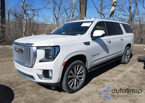 2023 GMC Yukon Xl 4Wd Denali from USA, damaged, VIN 1GKS2JKT1PR200721